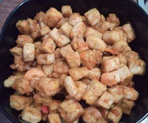Resep Mudah Sambal goreng tahu tempe udang bumbu simple Enak Sempurna