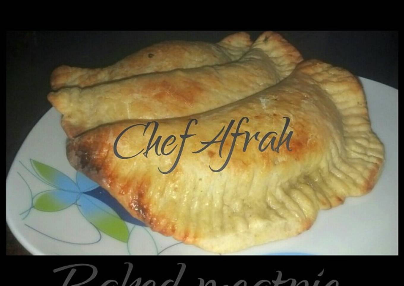 Baked meat pie