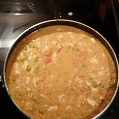 Thai Indian fusion chicken curry A picture of Thai Indian fusion chicken curry.