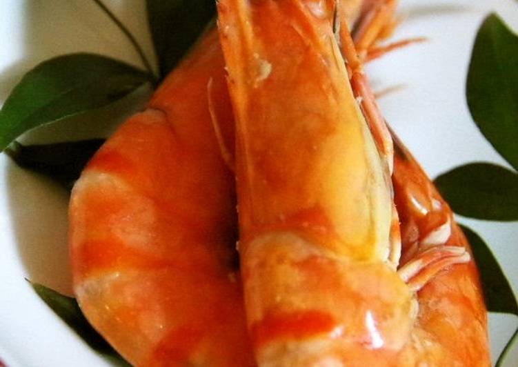Stewed Glazed Shrimp (with Heads)