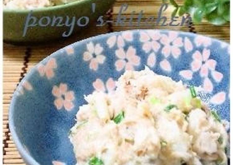 Fluffy & Creamy Yamaimo Salad