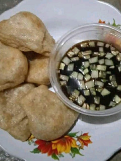 Foto resep Pempek ikan teri Palembang kesukaan keluarga