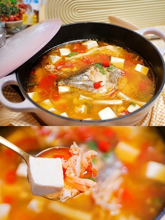 Cara Mudah Membuat Resep Sup Kepala Dan Tulang Ikan Salmon yang  Bikin Ketagihan Anti Ribet, Uenak Banget