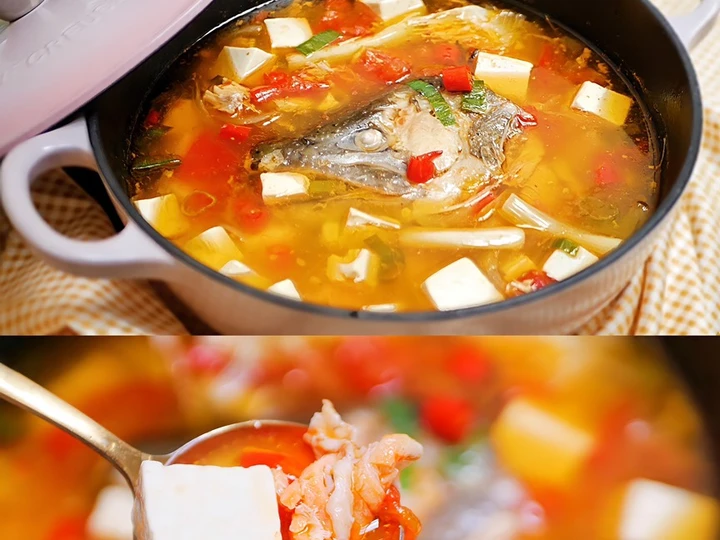 Langkah Mudah untuk Membuat Resep Sup Kepala Dan Tulang Ikan Salmon yang  Bikin Ketagihan Anti Ribet, Mantap