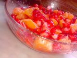سلاطة فواكه بالفراولة بسيطة 🍓🍓
