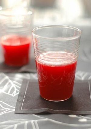 Une photo de Jus d'orange la sanguine