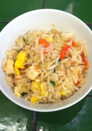 Una foto de Nasi Goreng - Arroz salteado de Indonesia