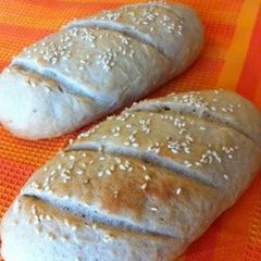 A picture of Bread made from Tofu and Brown Rice.