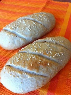 A picture of Bread made from Tofu and Brown Rice.