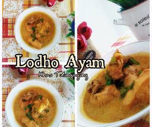 Resep Baru Lodho Ayam khas Tulungagung ketofriendly ketofy debm kare kari opor kuning Enak Sempurna