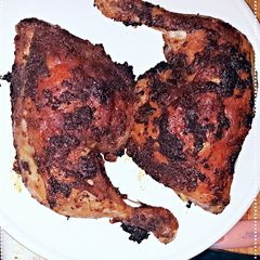 A picture of Baked Chicken Quarter.