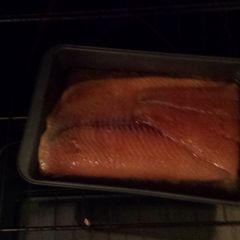 A picture of Salmon bake.