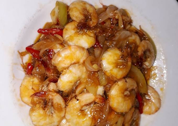 Udang Asam Manis