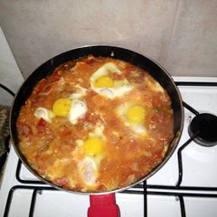 A picture of Shakshuka.