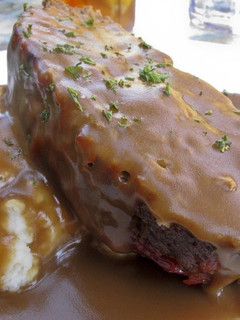 A picture of Mouthwatering Meatloaf.