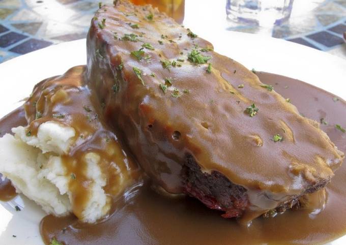 Recipe of Award-winning Mouthwatering Meatloaf