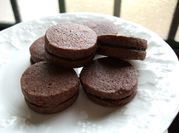 A picture of chocolate ganache