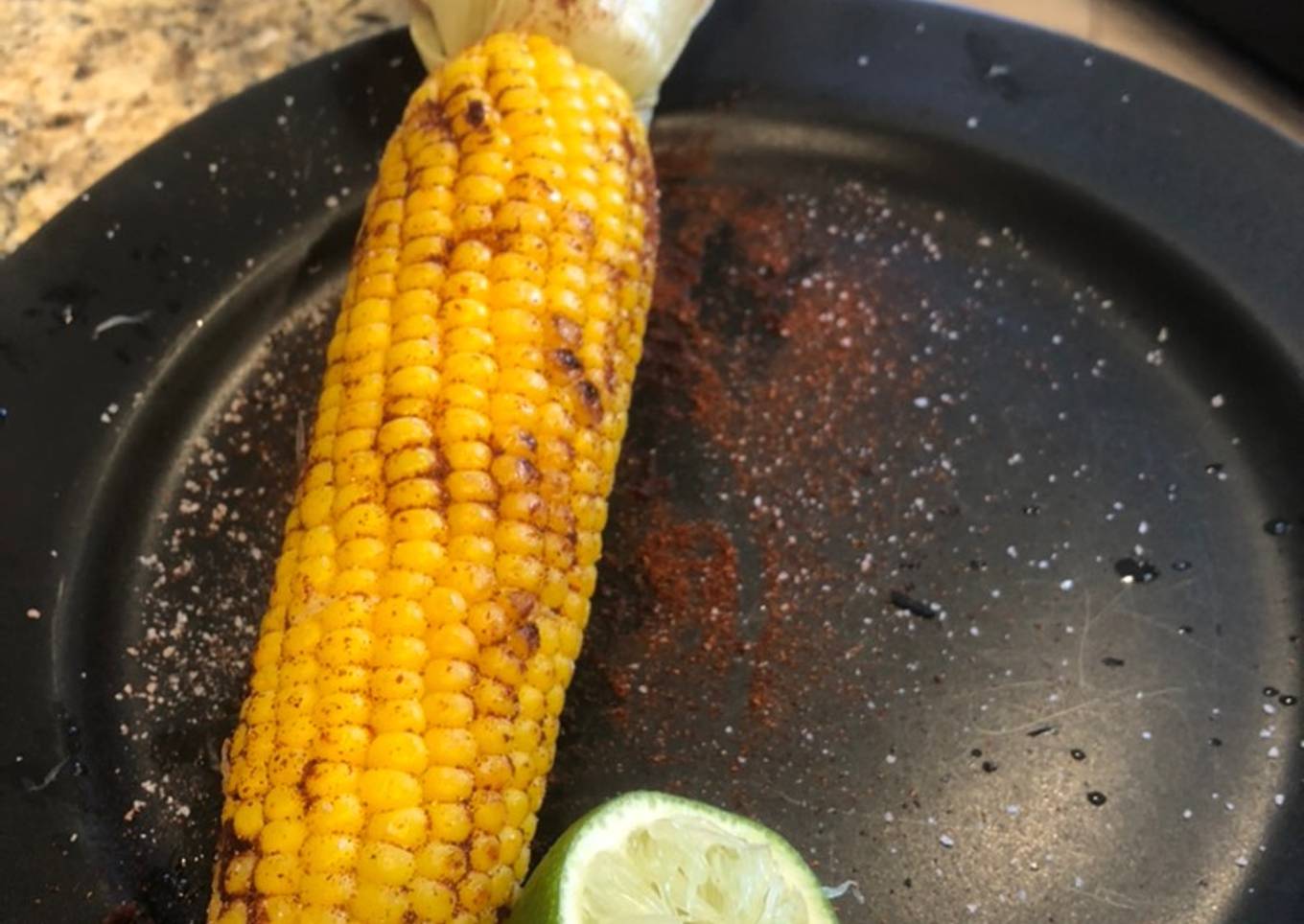 Chili Lime Corn on the BBQ