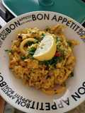 Arroz con frutos de mar súper fácil