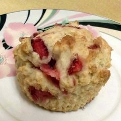 A picture of Strawberry Muffins.