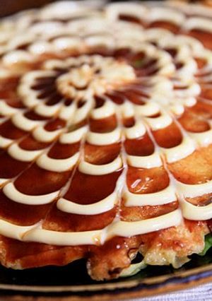A picture of Easy Cabbage Okonomiyaki with Reduced Flour.
