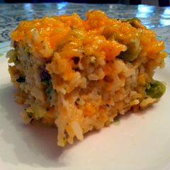 A picture of Broccoli Cheddar Rice.