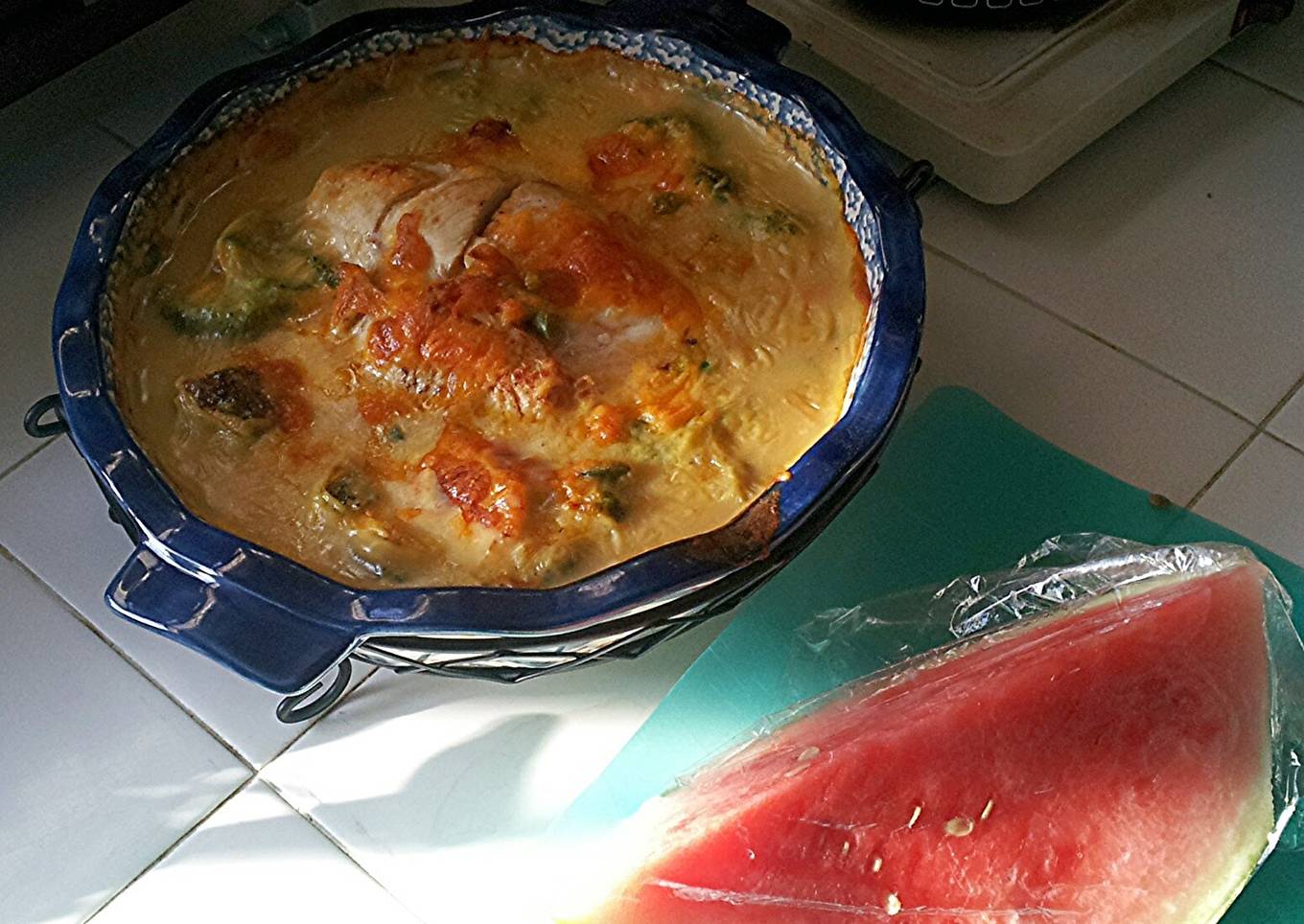 Emme and Teri's Marinated Chicken Casserole