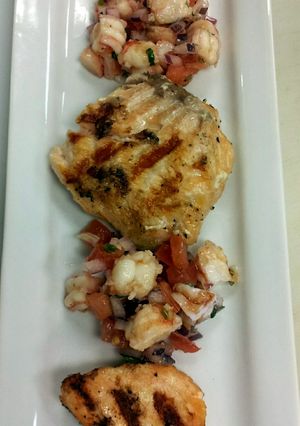 A picture of Shrimp Salsa.