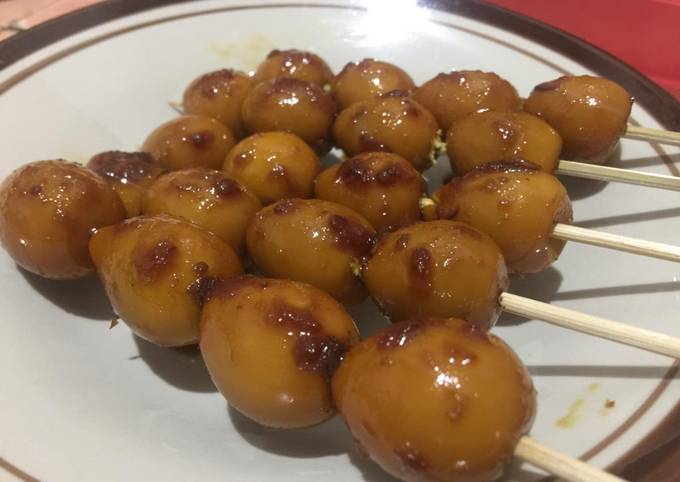 Sate telur puyuh