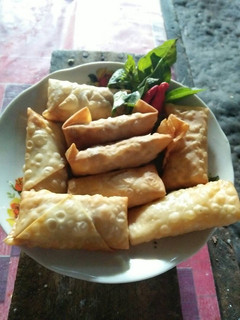 Foto resep Pangsit goreng isi mie