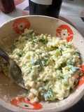 Dip de mayonesa y huevo