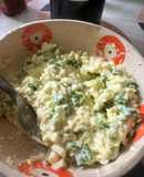 Dip de mayonesa y huevo