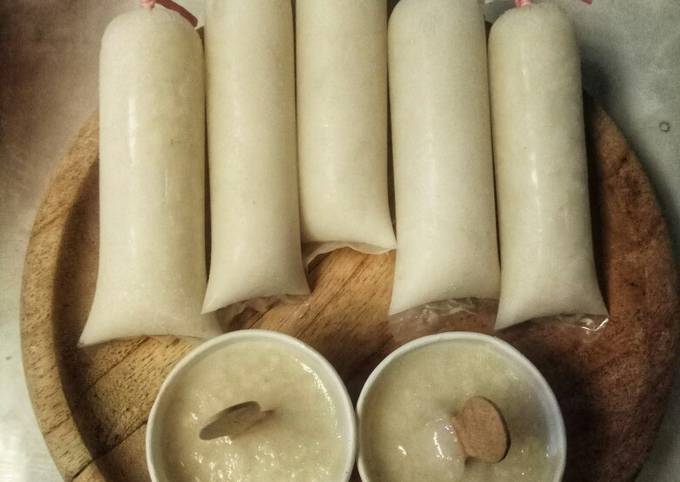 Cara Memasak Es lilin tape ketan Kekinian
