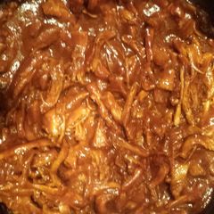 A picture of CrockPot Pulled Pork (Tenderloin).