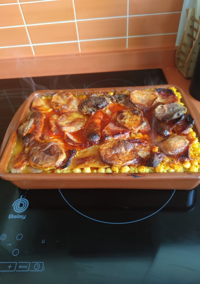 Una foto de Arroz al horno