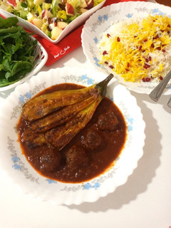 عکسی از دستور تپسی بادمجان