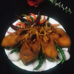 A picture of Spicy Hilsha fry.