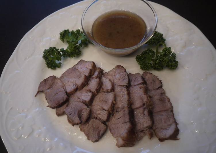 Simple Way to Prepare Quick Roast Pork &amp; Excellent Groovy Sauce