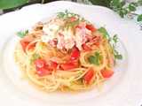 crab mayonnaise pasta