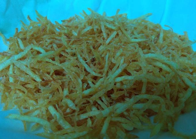 Resep Kentang goreng crispy yang Bikin Ngiler