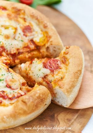 A picture of Chicago-Style Pizza.