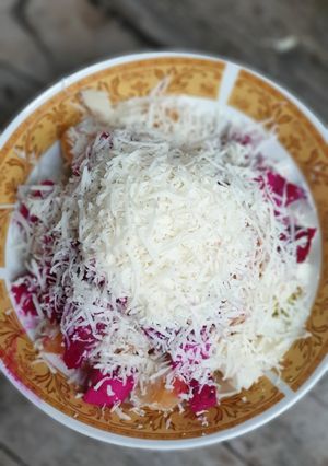 Foto resep Salad buah bertabur air lemon