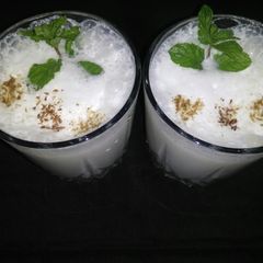 A picture of Mint and Cumin Lassi.