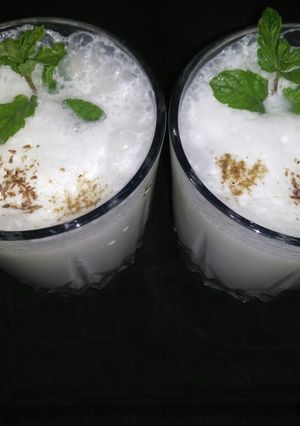 A picture of Mint and Cumin Lassi.
