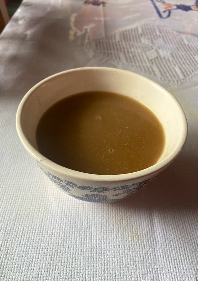 Una foto de Atole de panela