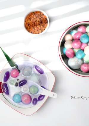 Foto resep Bola-bola Ronde (Isian Wedang Ronde) / Glutinous Rice Balls