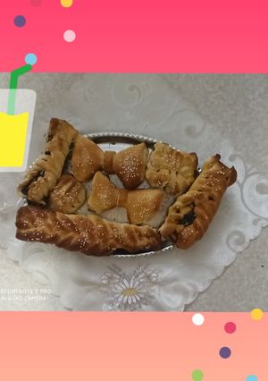 عکسی از دستور نان مغزدار