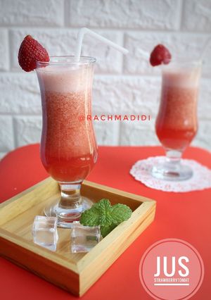 Foto resep Jus Strawberry Tomat