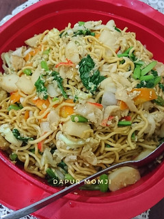 Foto resep Mie Goreng seafood edisi kepiting