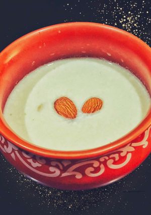 A picture of Gobindobhog Rice Phirni.